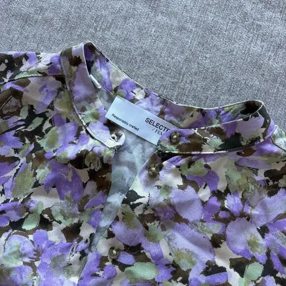 Floral Maxi Dress Cinch Waist - Picture 3 of 5